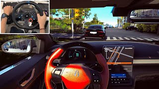 1 Hour of Real City Driving  Taxi Life: A city driving simulator gameplay (Logitech G29)