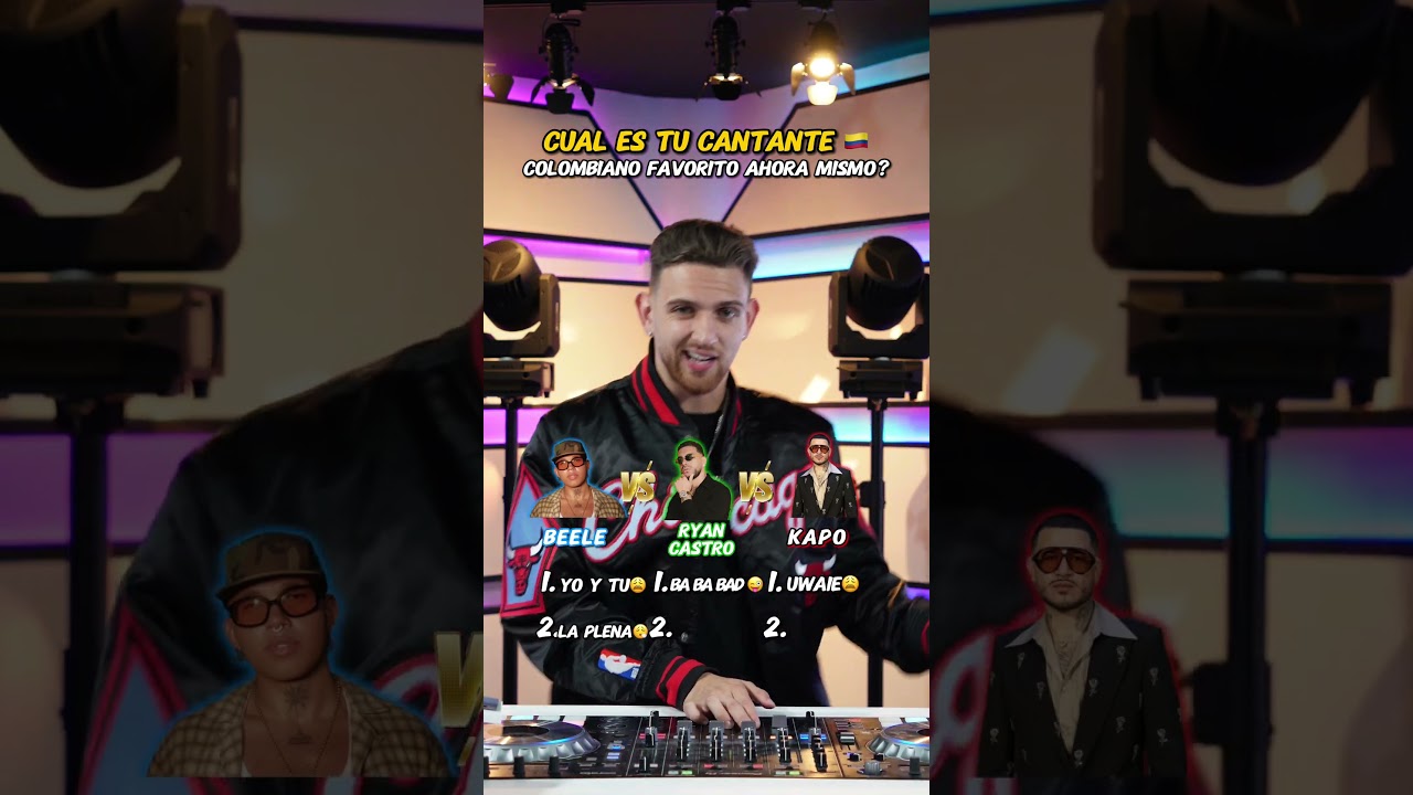 Beele, Kapo y Ryan Castro la están rompiendo 🇨🇴🔥Cuál es tu artista favorito en este momento?