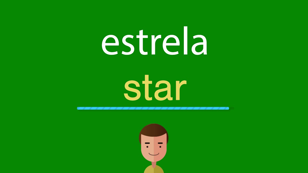 Como dizer estrela em inglês - YouTube