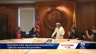 What abortion protections are under new New Mexico executive order?