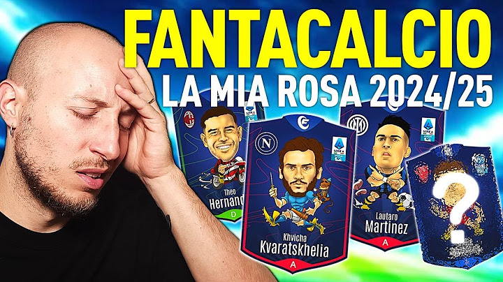 HO SBAGLIATO TUTTO?! 🤬 La MIA ROSA al FANTACALCIO 2024/25!! ⚽
