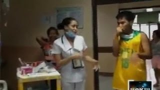 Saksi: Nurse sa EAMC, nagra-rap para mapasaya ang kanyang mga pasyente