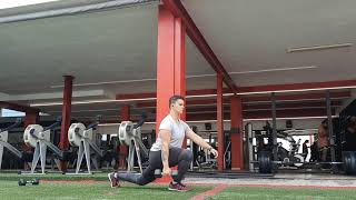 Single Arm Suitcase DB KOT Split Squat
