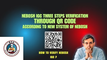 How to verify Nebosh IGC in 3 steps with Gmail