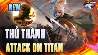Update Mới Cơ Chế Thủ Thành, Aov X Attack On An Levi, Eren, Mikasa Kết Hợp Tướng Nào ?