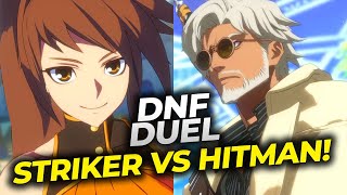 DNF Duel | Striker vs Hitman Gameplay | Dungeon Fighter Duel BETA