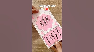 Teacher day card idea #ilma artist beautiful and easy way to…