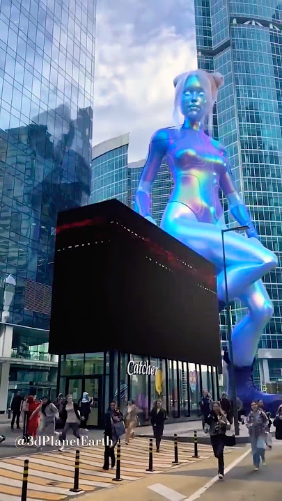 Amazing 3D Led Screen 😱 #shorts #3d