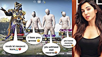 Random 3 players call me Noob / challenge for 1vs 3 TDM room (part - 90)