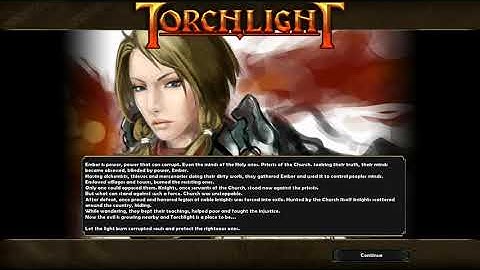 Torchlight 1: Custom Modded Lady Knight Class - Chapter 01 - The Mines & Brink!