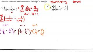 BC Lesson 42 - Telescoping Series 2