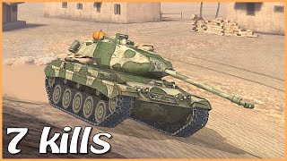 #WoTBlitz / M41 Bulldog / 7 frags / 3.4k dmg