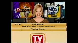 TV Guide Scrolling - March 29, 2001 pt2 (no audio)
