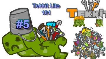 Tekkit Lite 101 - 5# - Miningturtle, FarmingTurtle, WirelessTurtle