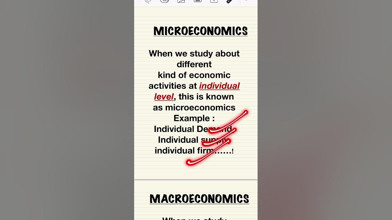Difference between microeconomics and macroeconomics economics 2024 examscore exam cbse