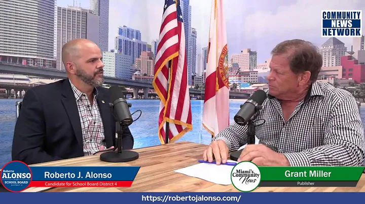 Grant Miller 1 on 1 with Roberto Alonso, a candida...