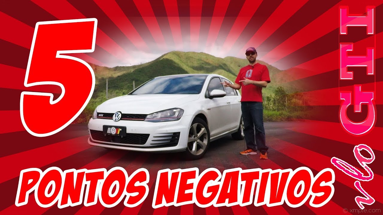 vloGTI 5 pontos negativos do VW Golf GTI mk7