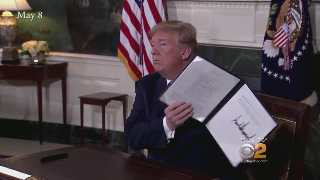 President Trump Sends Warning To Iran