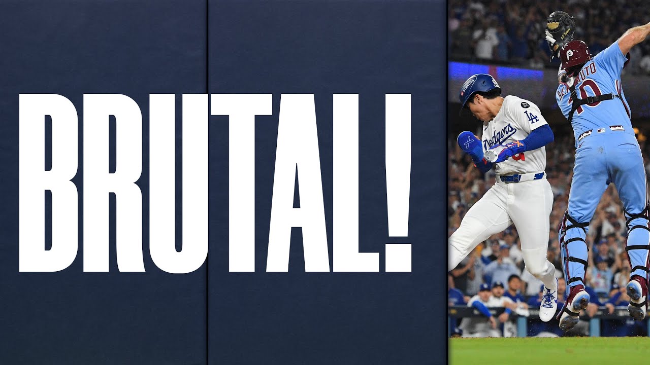 Phillies Dodgers Series Ends in CHAOS | 575
