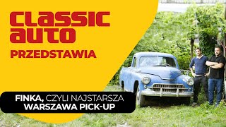 FSO Warszawa Pick-up znaleziona w szopie w Finlandii PL 4K Classicauto