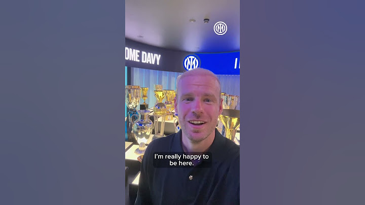 Say hello to Davy Klaassen 👋🖤💙 | #IMInter #Short #WelcomeDavy