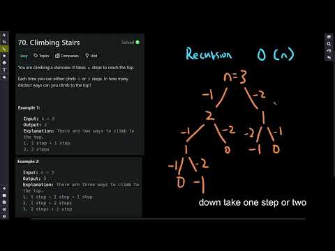 Google interview Question Leetcode 70  Climbing Stairs