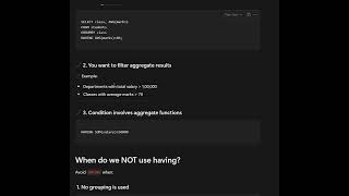 Day 5 of learning sql Information