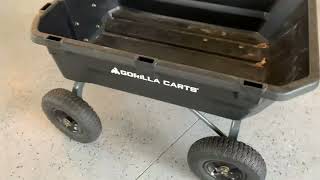 Gorilla Carts 7Gcg Nf Heavy Duty Poly Dump Cart Review, Super Useful Gorilla Dump Cart