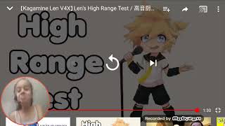 high range test but it’s my friend