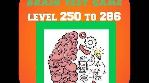 Brain test game level 251 to 286