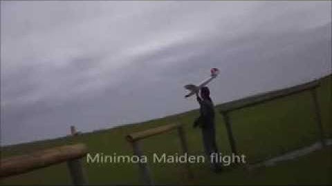 Minimoa maiden flight