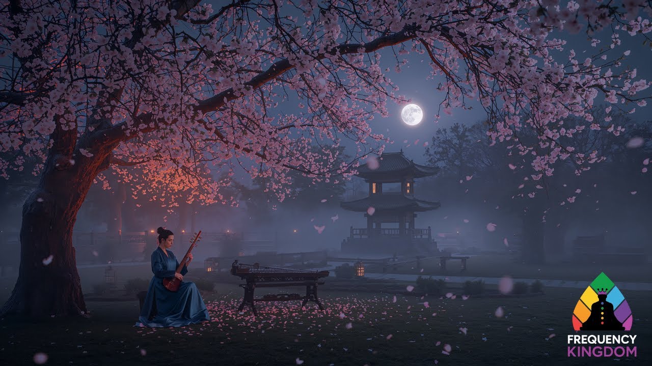 Erhu & Guzheng Music for Deep Sleep – Cherry Blossom Night Ambience Erhu & Guzheng Music for Deep Sleep – Cherry Blossom Night Ambience