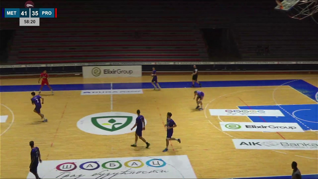 ARKUS liga 3. kolo (M) / Metaloplastika Elixir - Proleter