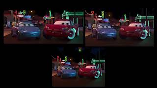 Cars (2006) - Sh Boom, Widescreen Vs. Full Screen Vs. Open Matte