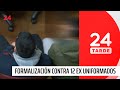 Caso Barrio Meiggs: formalización de ex carabineros que cobraban por protección | 24 Horas TVN Chile