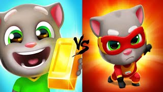 Talking Tom Gold Run Vs Talking Tom Hero Dash New gameplay |Tom Hero Dash Game(टॉम गोल्ड रन गेम) screenshot 3