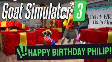 "Goat Simulator 3" - Happy Birthday Philip! Quest Guide (Full Event Walkthrough)