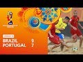 Brazil v Portugal [Highlights] - FIFA Beach Soccer World Cup Paraguay 2019™