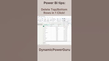 PowerBI Tips: Remove Data Rows From Top And Bottom