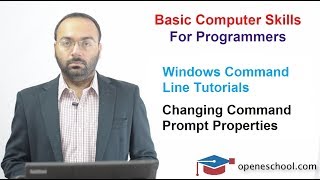 Windows Command Line Tutorials - Tutorial 4 - Editing Command Prompt Properties Profile