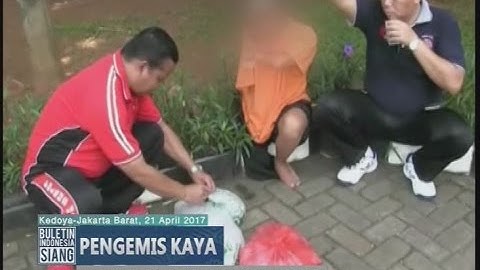 Pengemis Kaya yang Miliki 16 Juta Ini, Akan Dikembalikan ke Daerah Asal - BIS 22/04