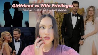 Girlfriend vs Wife Privileges: Be Wife Material