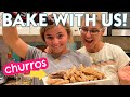 BAKE WITH US | REMAKING DISNEY'S FAMOUS CHURROS | HAPPY HOUR LIVE!