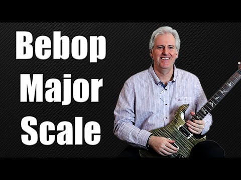 Bebop Major Scale 3 Notes Per String Guitar Scales