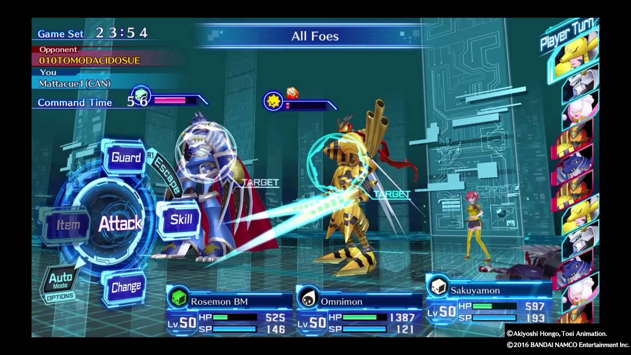 Digimon Story Cyber Sleuth (Online Battle 1)