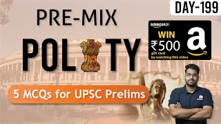 Pre-Mix || Polity || 8th September 2021 || UPSC Prelims