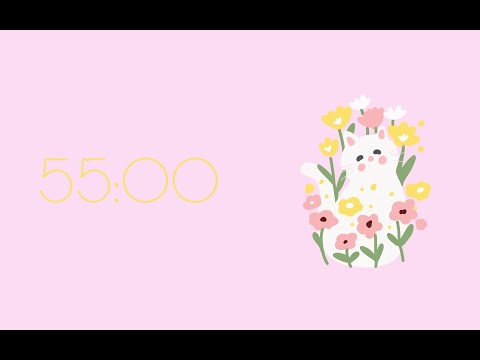 Study With Me🤍𓃠(3h)| 55/5 Pomodoro Timer⌛Deep Focus | Drifting at 432 hz by Study Bloom