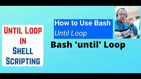 Until Loop in Shell Script.