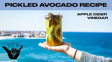 Pickled Avocado Recipe (HEALTHY FATS)