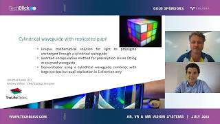 TruLife Optics | Jonathan Lewis | Curved Waveguides: No Double Images via Cylindrical Eigenmodes